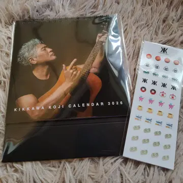 [ 새상품 미사용 ] 킷카와 코지 탁상 달력 씰 포함 2026