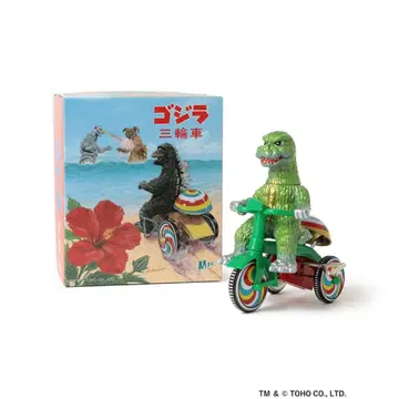 BEAMS 별주 M1호 74고질라 삼륜차 소프트 비닐 BEAMS