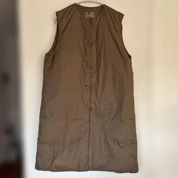 무인양품 브라운 다운 베스트 M