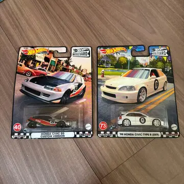 핫휠 혼다 시빅 2대 세트