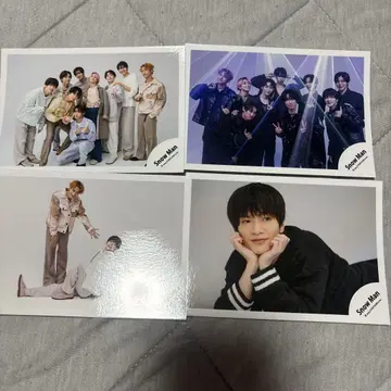 SnowMan 굿즈 촬영 오프 샷