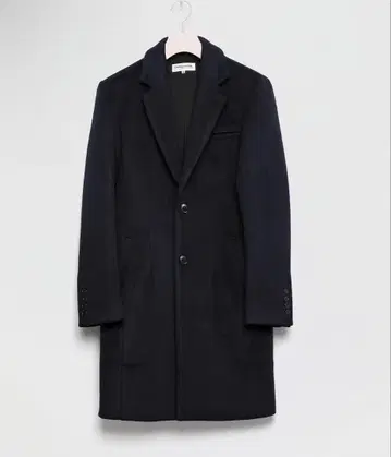 VANQUISH 체스터 코트 네이비