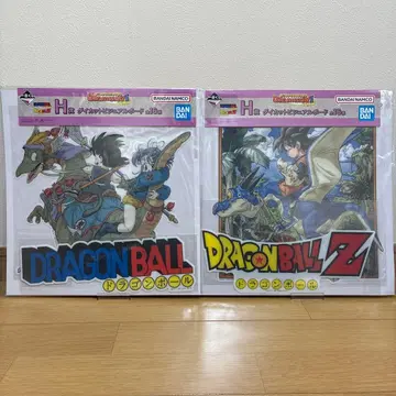 제일복권 드래곤볼 H상 다이컷 비주얼 보드 2종