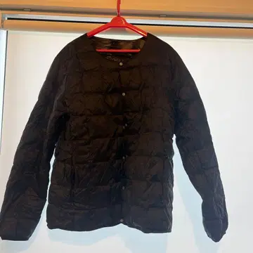 TAION 블랙 다운 자켓