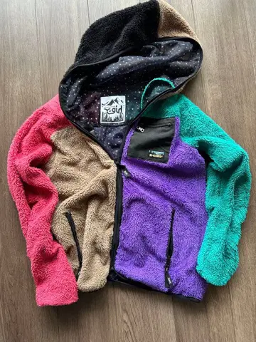 엑스걸 플리스 자켓