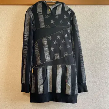 Abbey Dawn 미국 국기 디자인 후드티