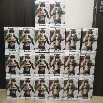 진격의 거인 Grandista 엘렌 예거 10개 리바이 10개 총 20개