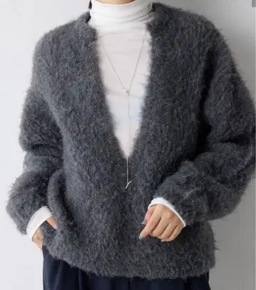 Whim Gazette 니트 V 풀오버