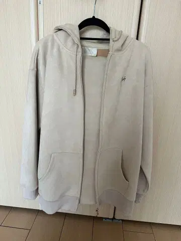 Rady 베이지 후드 부착 후드티 셋업