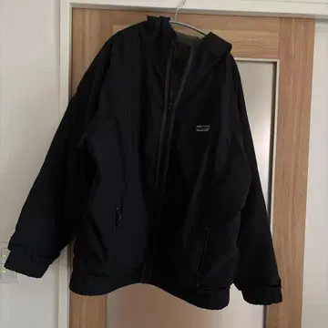 릴랙스 핏 나일론 플리스 리버서블 점퍼