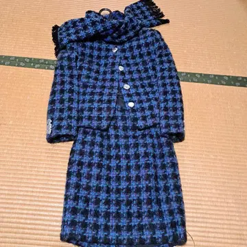 Faire la bise 체크 무늬 수트 M 사이즈