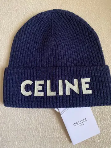 네이비 니트 모자