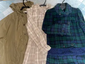 ~12/28 axes femme 3종 세트 코트 원피스 판초