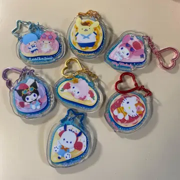 산리오 캐릭터즈 아크릴 키링 세트