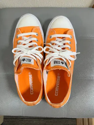 CONVERSE ALL STAR 오렌지 스니커즈