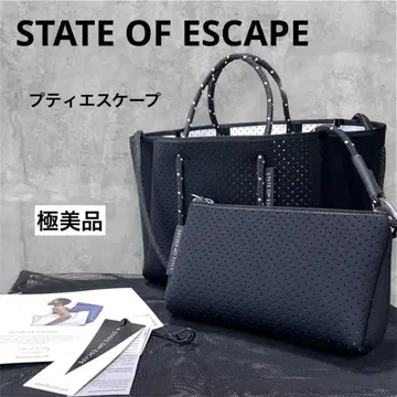 [컨디션 최상] 스테이트 오브 에스케이프 쁘띠 블랙 숄더백 2way