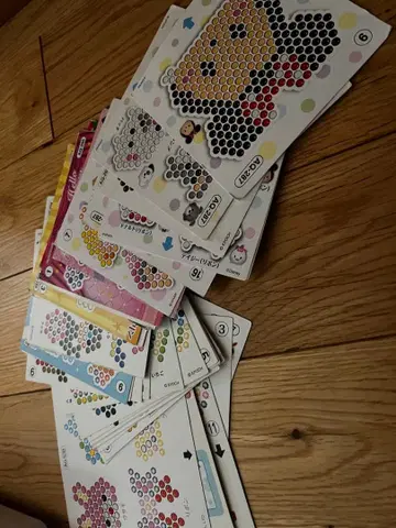 아쿠아비즈 시트 세트 40매