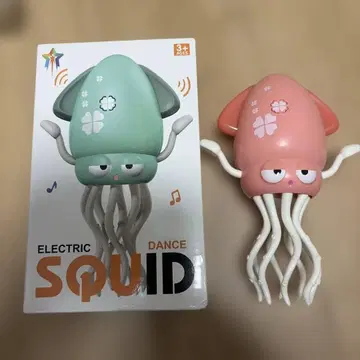 Electric Squid Dance 춤추는 오징어 완구 핑크