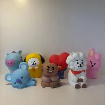 BT21 소프트 비닐 피규어 7체 세트