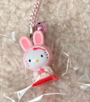 새상품 키티 십이지 좌부동 토끼 족자