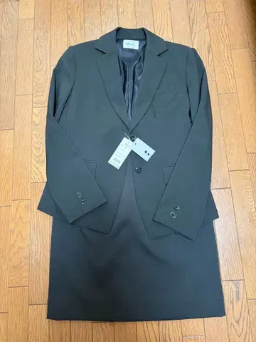 UNILADY 다크 그레이 비즈니스 정장