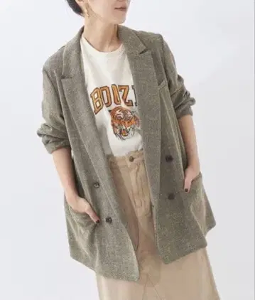 R'IAM 미니 트위드 자켓