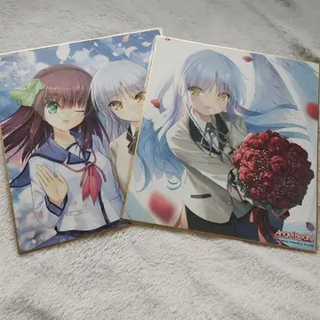 Angel beats! 엔젤비트 색지 2장