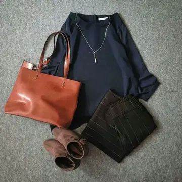 깔끔한 오피스 캐주얼 체형 커버 슬림 코디 세트 판매 코디 세트