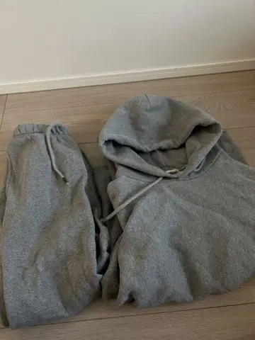 [ GU ] 그레이 XL 맨투맨 세트