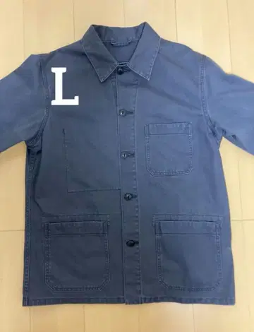 유니클로 유틸리티 자켓 커버올 4 포켓 긴팔 L