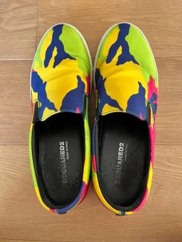DSQUARED2 카모플라쥬 슬립온