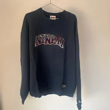 포켓몬 NINETY 자수 맨투맨 네이비