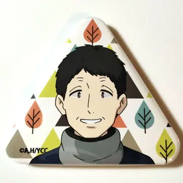 유루캠 오카자키 씨 캔뱃지