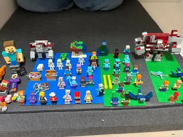 마인크래프트 레고 캐릭터 세트