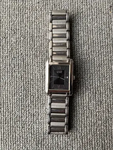 솔라 남성용 손목시계 FRA59-2431 CITIZEN 블랙