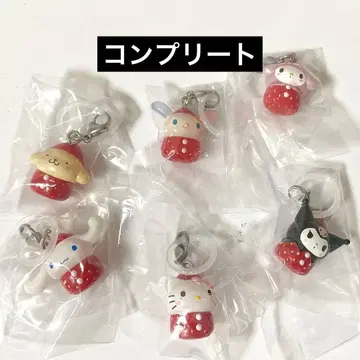 산리오 딸기 메지루시 액세서리 컴플리트