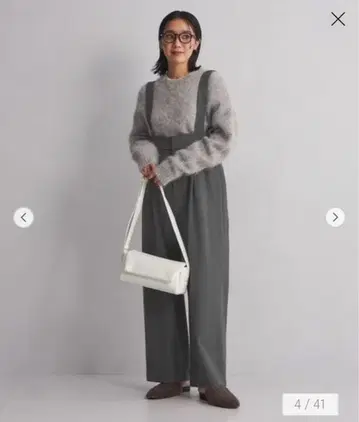 그린 라벨 릴랙싱 서스펜더 하이웨스트 팬츠