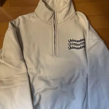 Alexandros 하프 지퍼 트레이닝복