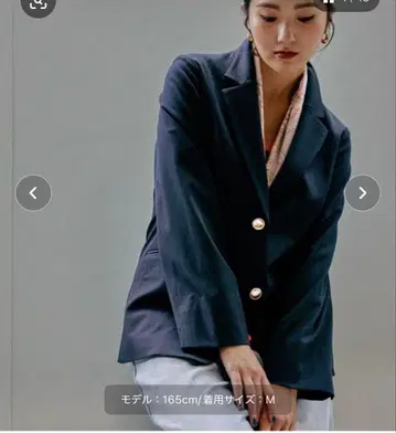 글로벌 워크 네이비 테일러드 자켓 M 사이즈