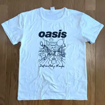 [미착용품] oasis Definitely Maybe 티셔츠 M 화이트
