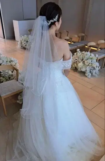 [새상품급] ARLUIS DRESS 웨딩 베일