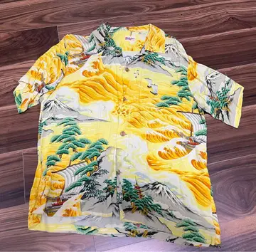 하와이안 셔츠 일본의 풍경