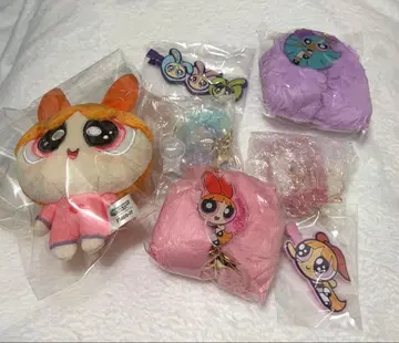 파워퍼프걸 걸즈의 휴일 uruuru 봉제 인형 키링