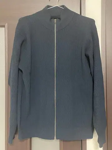 [ 무인양품 ] 세탁 가능한 하찌 풀 집업 가디건