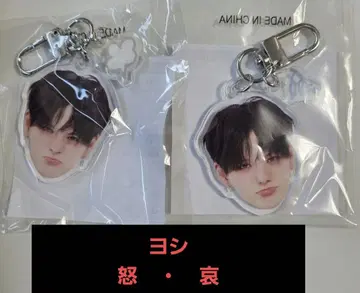 treasure 얼굴 아크릴 키링 요시