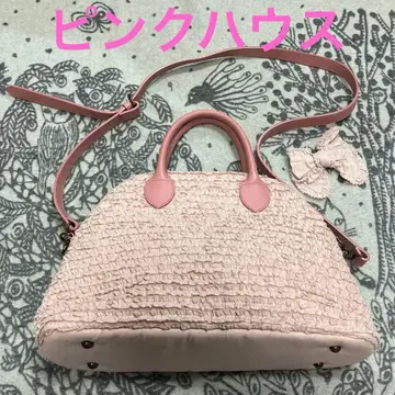 PINKHOUSE 핑크하우스 피코프릴 2way 백 가죽