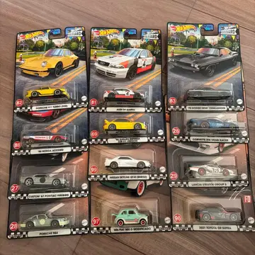 Hot Wheels BOULEVARD 미니카 세트 12대