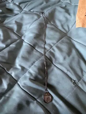 거북 메달형 펜던트 목걸이