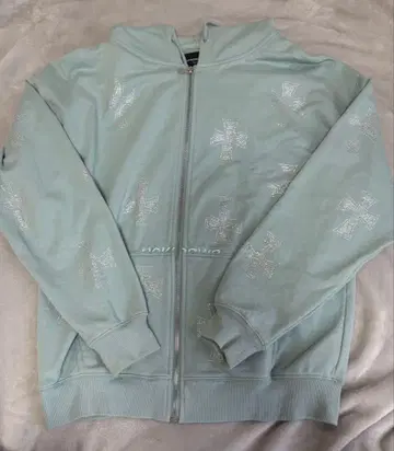 UNKNOWN 민트 그린 후드티 L 사이즈