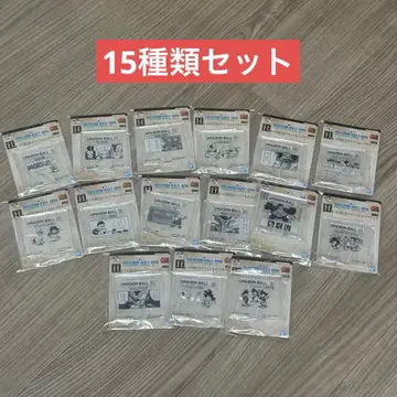 드래곤볼 제일복권 H상 MOKUJI 스탠드 목차 15종 세트